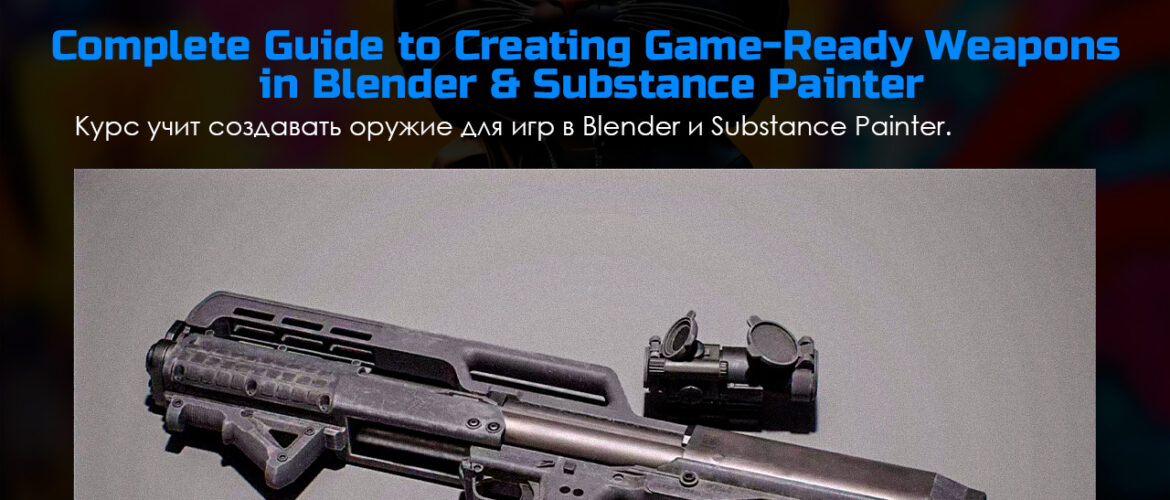 Complete Guide To Creating Game-Ready Weapons In Blender &Amp;Amp; Substance Painter